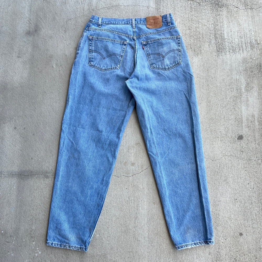 VTG Y2K Levi's 560 Loose Fit Tapered Fit‎ Jeans 2001 USA 38x34 - Picture 3 of 8